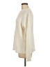 Time and Tru 100% Recycled Polyester Solid Ivory Pullover Sweater Size M - photo 5