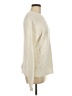 Time and Tru 100% Recycled Polyester Solid Ivory Pullover Sweater Size M - photo 4