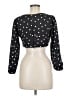 Assorted Brands Black 3/4 Sleeve Blouse Size M - photo 2