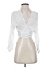 Shein White 3/4 Sleeve Blouse Size S - photo 1
