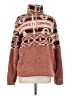 Unbranded 100% Polyester Brown Pink Pullover Sweater Size M - photo 1