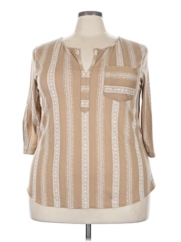 Eden & Olivia 3/4 Sleeve Blouse (view 1)