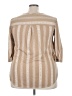 Eden & Olivia Tan 3/4 Sleeve Blouse Size 3X - photo 2