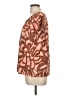 Classic Elements Orange Short Sleeve Blouse Size L - photo 5