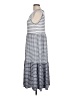 Max Studio Stripes Gray Casual Dress Size L - photo 5