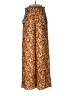 Jonathan Simkhai Floral Orange Casual Pants Size M - photo 1