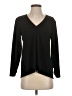 Tibi Solid Black Long Sleeve Blouse Size 0 - photo 1