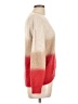 12pm by Mon Ami Color Block Red Pullover Sweater Size L - photo 4