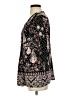 Roz & Ali Black 3/4 Sleeve Blouse Size S - photo 5