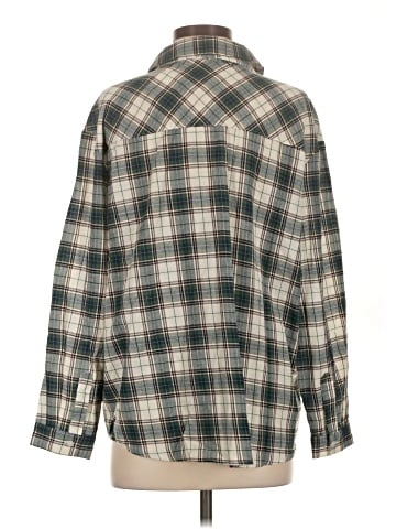 En Creme Long Sleeve Button-Down Shirt (view 2)