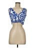 Shein 100% Polyester Blue Sleeveless Top Size M - photo 1