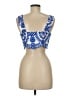 Shein 100% Polyester Blue Sleeveless Top Size M - photo 2