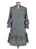 Cassee's 100% Polyester Blue Casual Dress Size M - photo 2