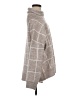 Dreamers Plaid Gray Turtleneck Sweater Size S - photo 4
