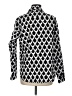 brave + true Hearts Silver Long Sleeve Button-Down Shirt Size M - photo 2