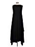 Meg Shop Solid Black Casual Dress Size M - photo 2