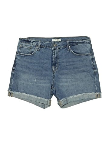 Kensie Denim Shorts (view 1)