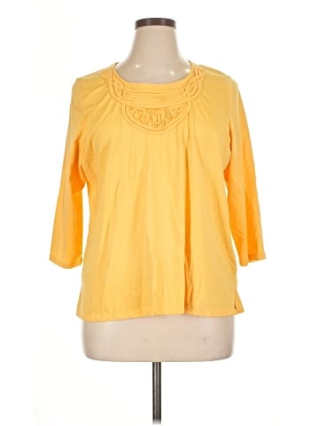 Allison Daley 3/4 Sleeve Top (view 1)