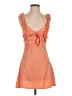 Eggie 100% Tencel Orange Cocktail Dress Size S - photo 1