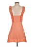 Eggie 100% Tencel Orange Cocktail Dress Size S - photo 2