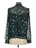 Draper James 100% Polyester Teal Long Sleeve Blouse Size S - photo 2