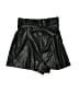 Zara Metallic Black Shorts Size S - photo 1