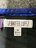 Jennifer Lopez Paisley Blue Cocktail Dress Size M - photo 7
