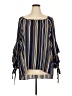 Moa Moa Blue 3/4 Sleeve Blouse Size 2X - photo 1