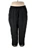 Eileen Fisher Checkered-gingham Multi Color Black Casual Pants Size 3X - photo 1