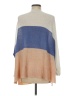 Mud Pie Color Block Blue Poncho One size - photo 2
