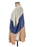 Mud Pie Color Block Blue Poncho One size - photo 5