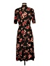 Donna Morgan Floral Black Casual Dress Size 6 - photo 2