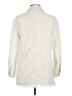 7 For All Mankind 100% Polyester Ivory Coat Size M - photo 2