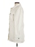 7 For All Mankind 100% Polyester Ivory Coat Size M - photo 5