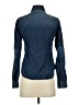 April Jeans Blue Long Sleeve Button-Down Shirt Size S - photo 2