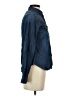 April Jeans Blue Long Sleeve Button-Down Shirt Size S - photo 4