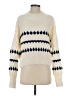 MIOU MUSE 100% Polyester Ivory Pullover Sweater Size S - photo 1