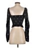 Free People Black Long Sleeve Blouse Size XS - photo 2