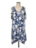 SJS Paisley Blue Casual Dress Size M - photo 1