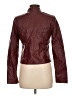 Shein 100% Polyester Burgundy Jacket Size 6 - photo 2