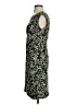 Connected Apparel Animal Print Green Cocktail Dress Size 4 (petite) - photo 1
