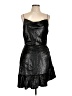 Leyden 100% Recycled Polyester Metallic Black Cocktail Dress Size L - photo 1