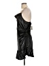 Leyden 100% Recycled Polyester Metallic Black Cocktail Dress Size L - photo 5