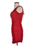 Crystal Doll Solid Red Cocktail Dress Size 3 - photo 5