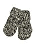 Muk Luks 100% Polyester Gray Black Mittens One size - photo 2