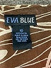 Eva Blue 100% Rayon Brown Kimono Size 10 - photo 7