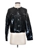 Dolce Cabo 100% Rayon Metallic Black Long Sleeve Blouse Size XS - photo 1