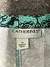 Catherines 100% Polyester Teal 3/4 Sleeve Blouse Size 1X - photo 7