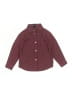 Dockers Houndstooth Burgundy Red Long Sleeve Button-Down Shirt Size 4T - photo 1