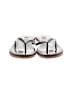 Yosi Samra Silver Black Sandals Size 7 - photo 2